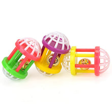 Load image into Gallery viewer, Cat Interactive Toy Stick Feather Wand With Small Bell Mouse Cage Toys Plastic Artificial Colorful Cat Teaser Toy Pet Supplies