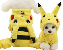Load image into Gallery viewer, Winter Pet Dog Cat Costumes Dinosaur Rabbit Cosplay Clothes For Puppy Cats Halloween Outfit Coral velvet Clothing Drop Shipping